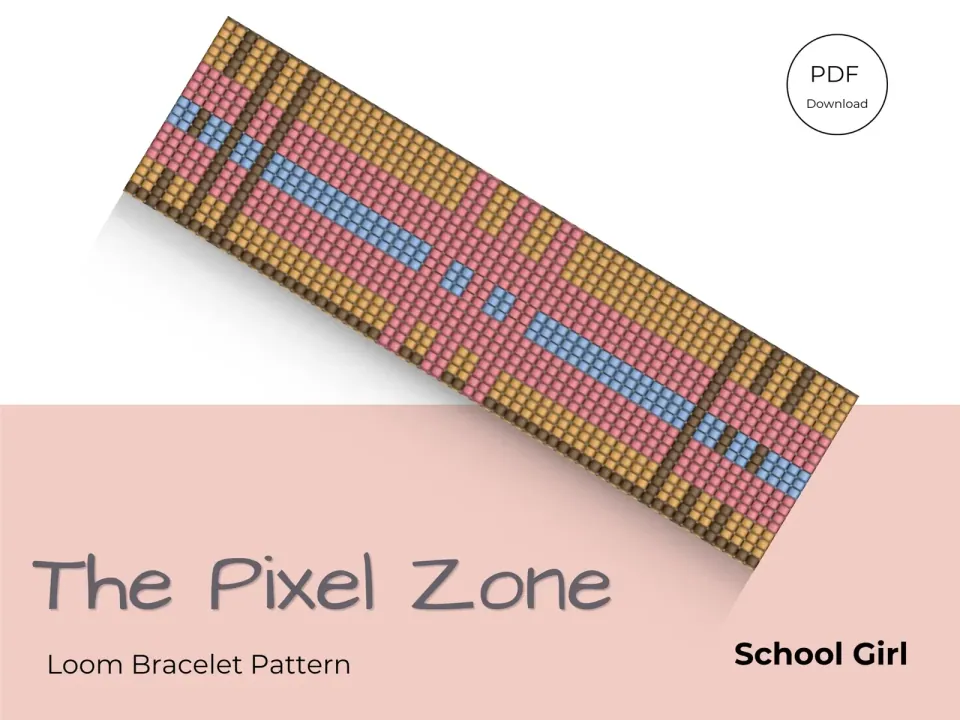 School Girl loom pattern preview