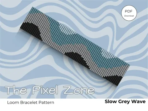 Slow Grey Wave pattern preview