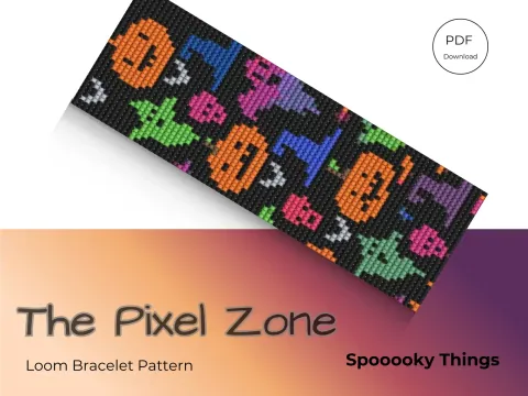 Spooooky Things pattern preview
