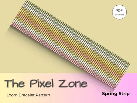 Spring Strip pattern preview