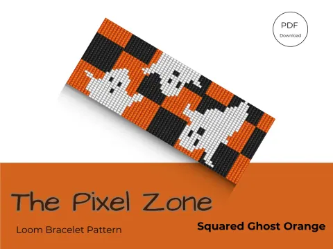 Squared Ghost Orange pattern preview