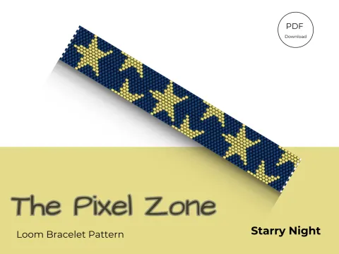 Starry Night pattern preview