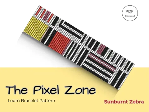 Sunburnt Zebra pattern preview