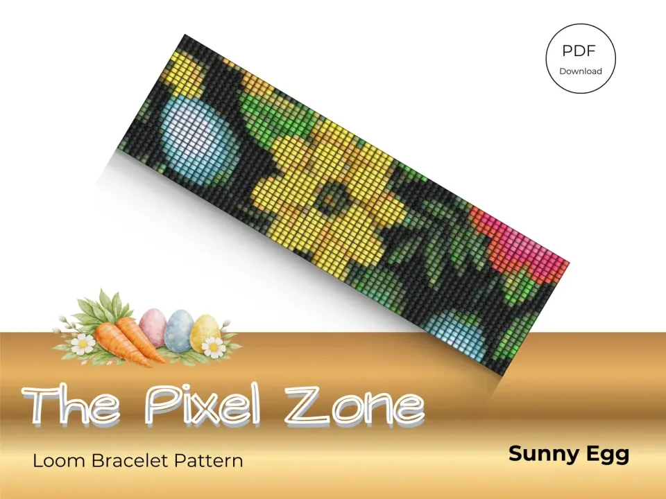 Sunny Egg (Loom) loom pattern preview