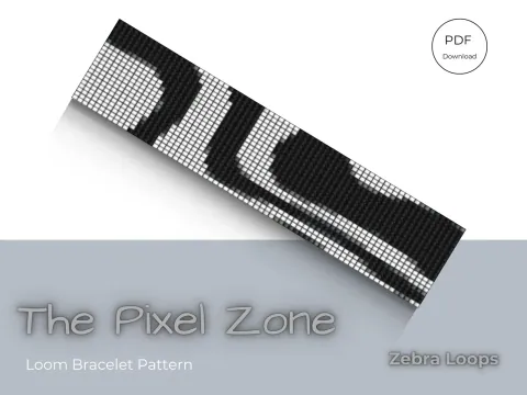 Zebra Loops pattern preview